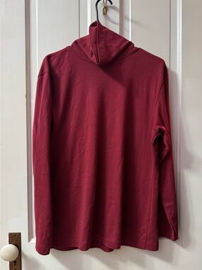 Men's Burgundy Turtleneck*